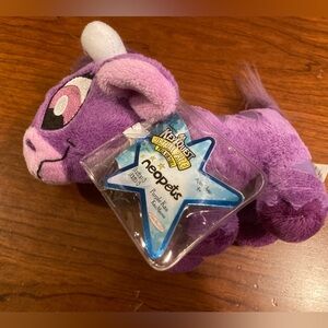Rare Neopets Plushie Purple Kau 5" Plush 2008 with Tag!